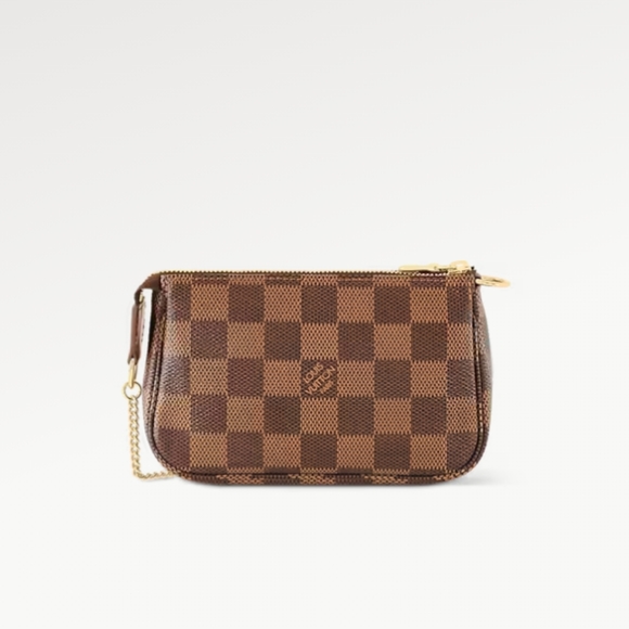 Louis Vuitton Mini Pochette Damier Ebene (Made in France) - Picture 11 of 13